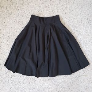 SHEIN High Rise Wide Waistband Circle Skirt